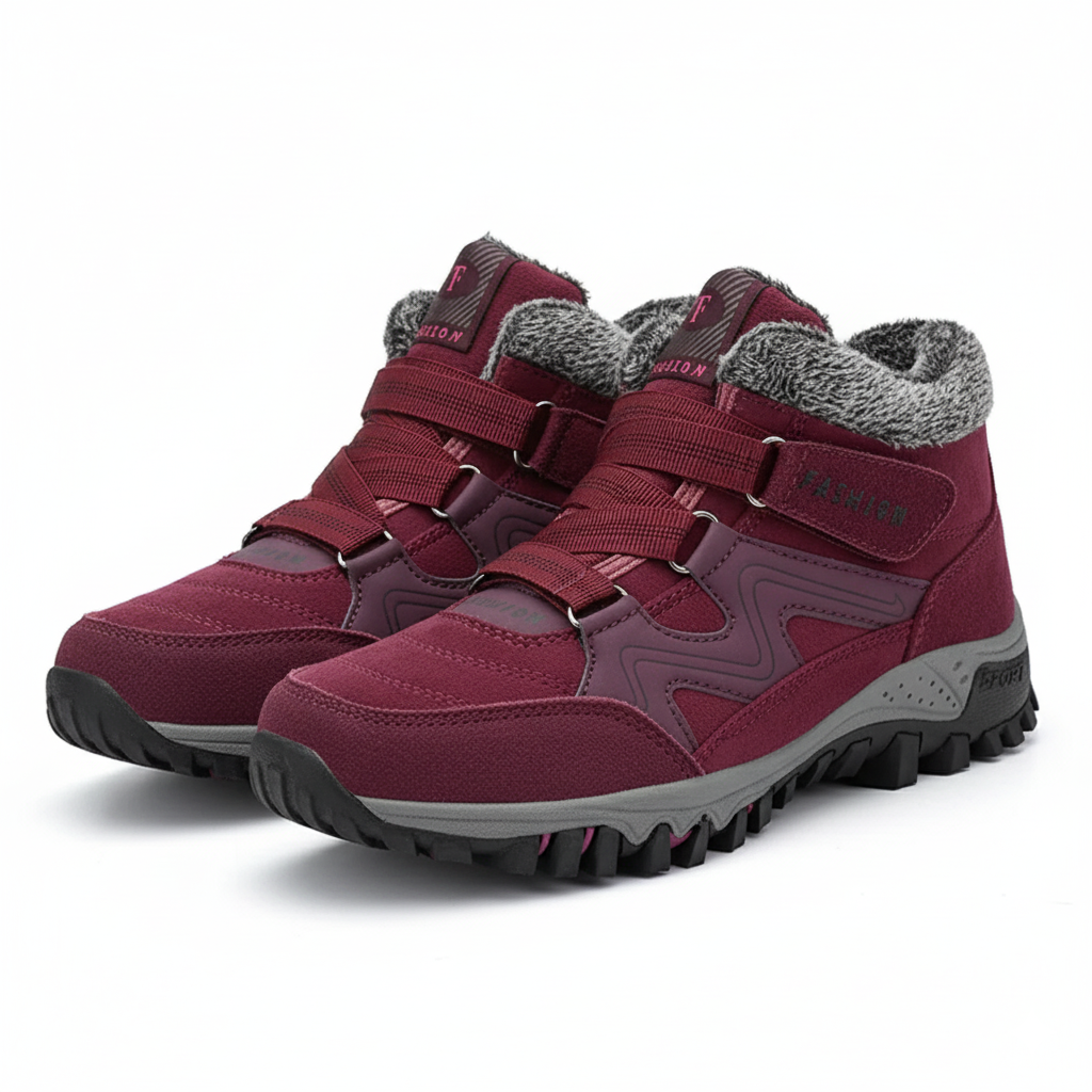 Women's Waterproof Boots with Supportive Design and Durable Sole