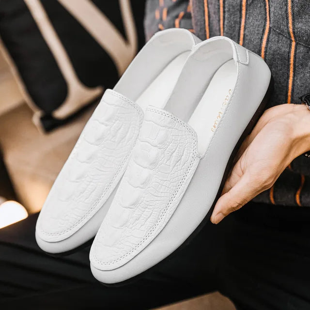 Street-Wave Men's Driving Moccasins Premium Leather Slip-On Comfort For Modern Men