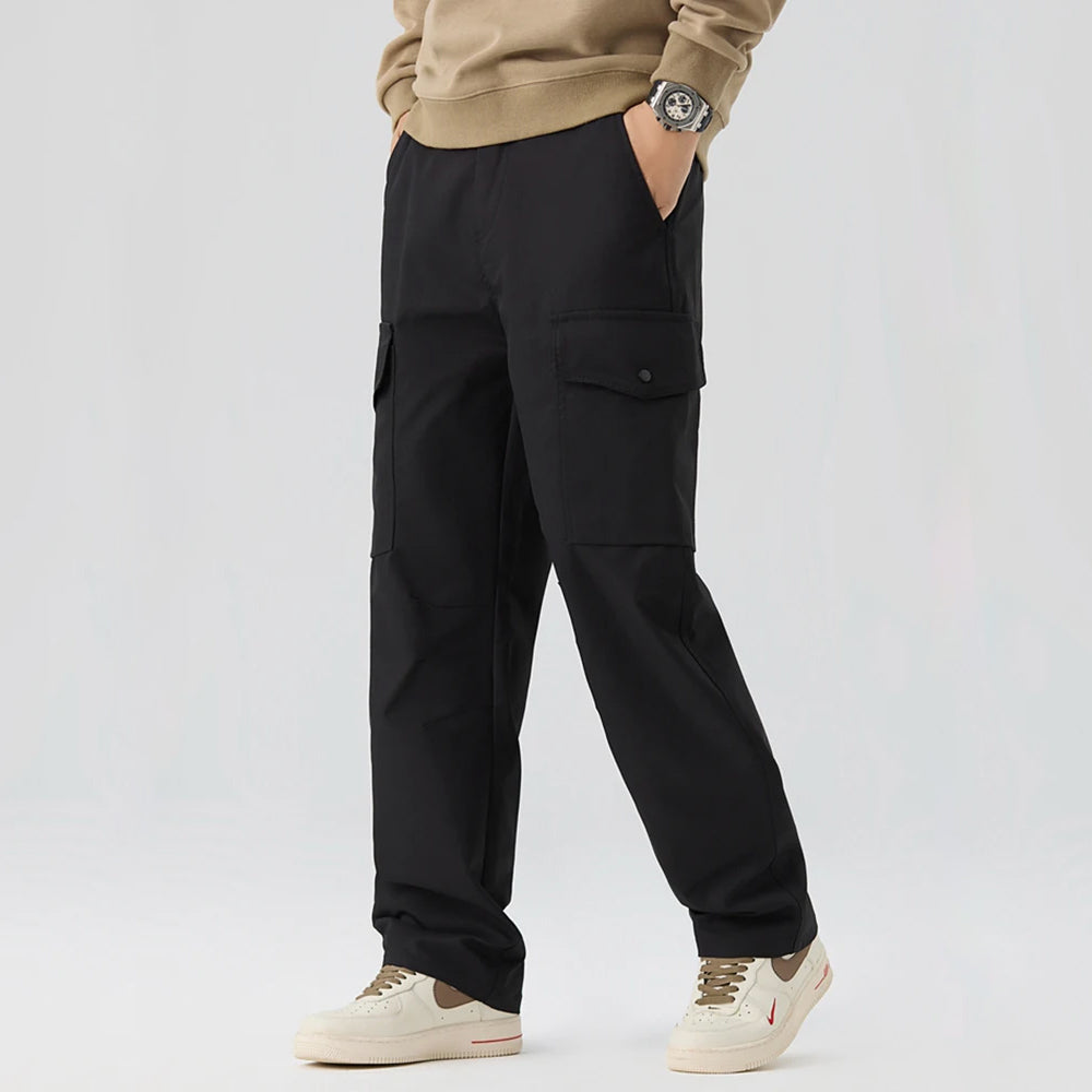 Nordisk-Flair Mens Cargo Pants Relaxed Fit Multi Pocket