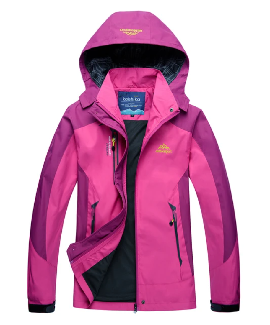 Street-wave Nadia Womens Hiking Jacket Weatherproof Outdoor Coat For Adventurers