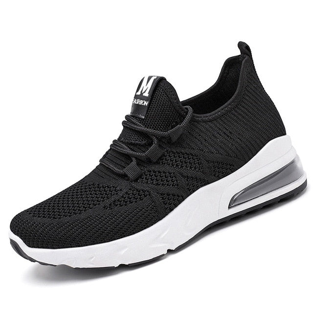 Street-Wave Ergonomic Casual Sneakers for Urban Commuters Lightweight Comfort Breathable Knit Eco Friendly