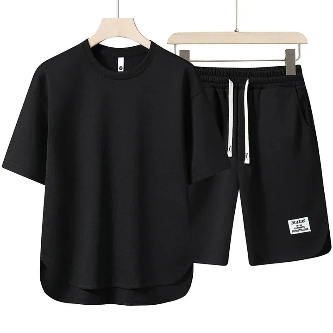 Waylynn Ryder Casual Summer CoOrd Set Women Oversized Tee And Drawstring Shorts