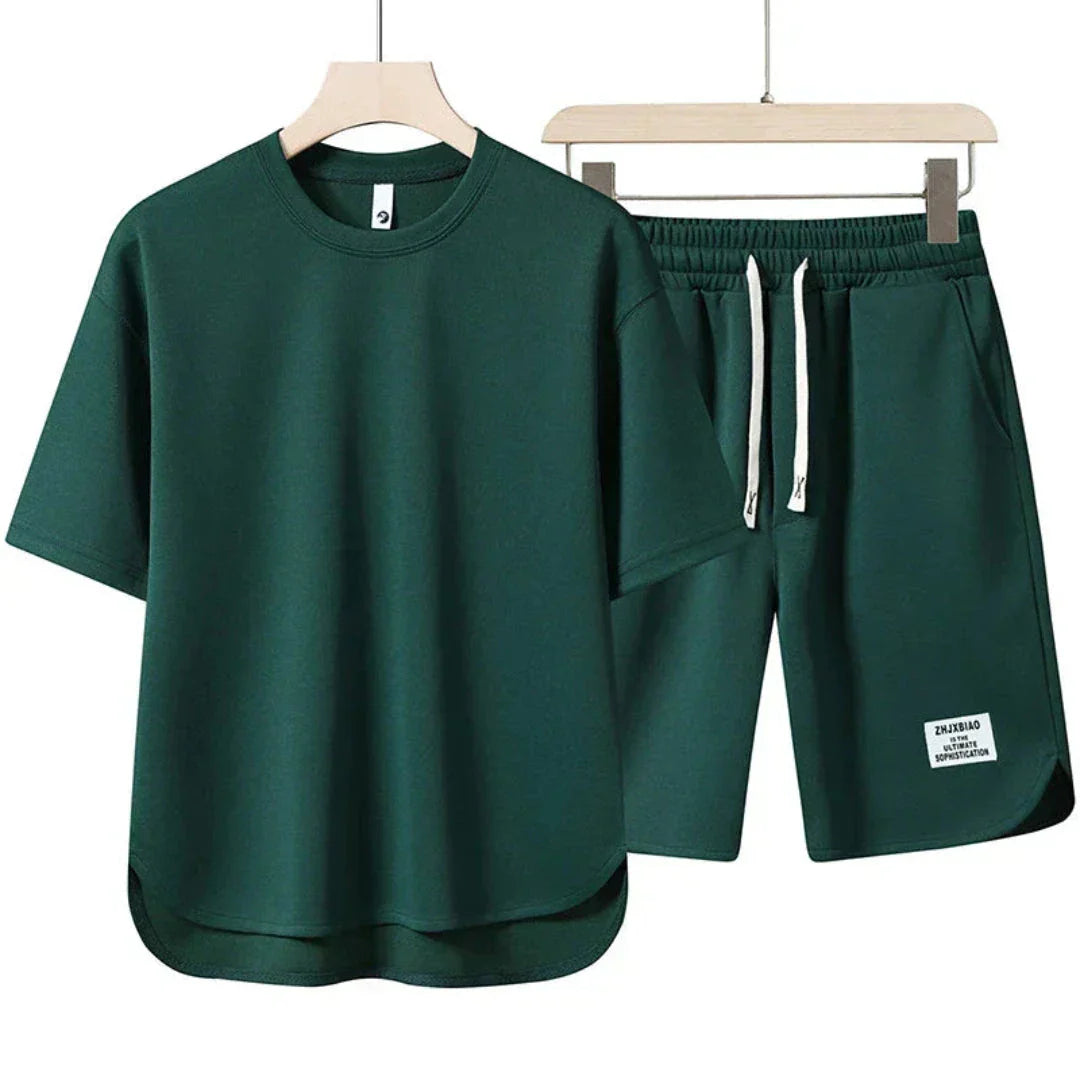 Waylynn Ryder Casual Summer CoOrd Set Women Oversized Tee And Drawstring Shorts