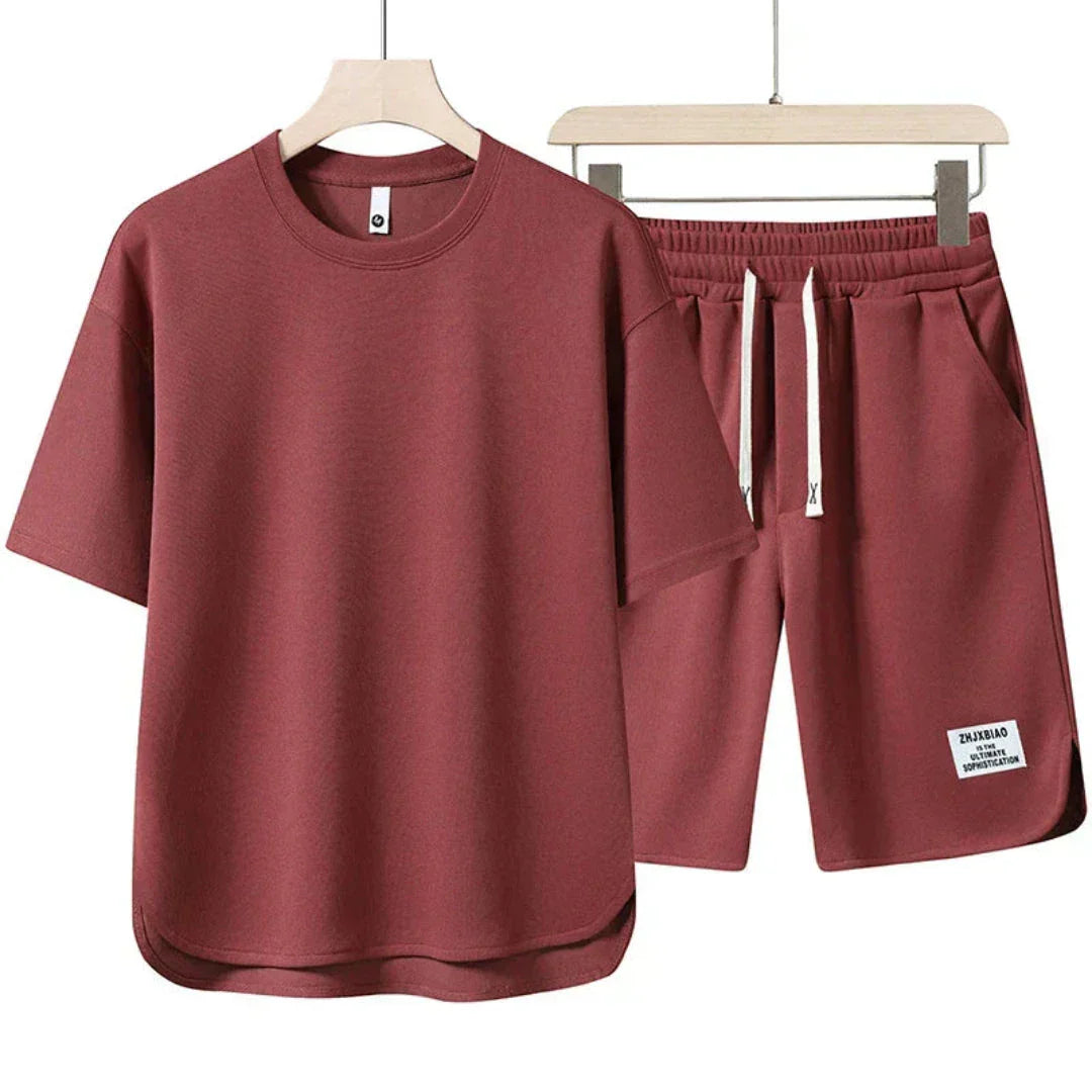Waylynn Ryder Casual Summer CoOrd Set Women Oversized Tee And Drawstring Shorts