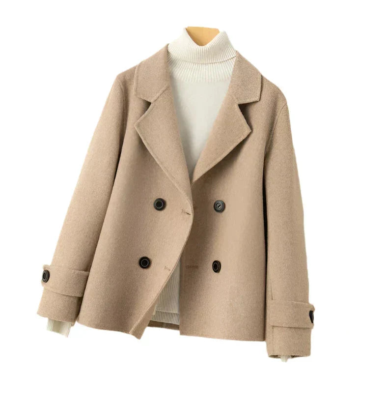 Street-wave Cashmere Jacket Luxurious Warmth And Timeless Style For Modern Women
