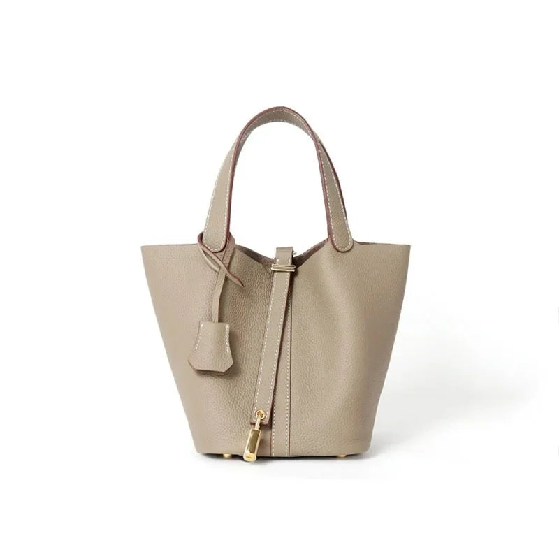Street-Wave Leather Tote Bag Timeless Structured For Professionals