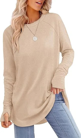Emma Elegant Soft Cotton Tunic by Street-Wave for Women