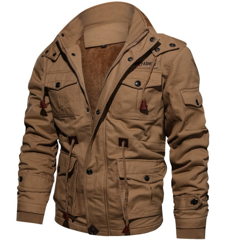 Street-Wave Corbin Fleece Winter Coat For Men Warmth And Durable Urban Outerwear