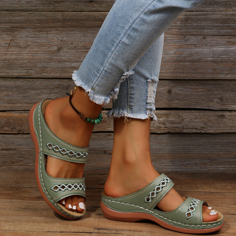 Streetwave Orthopedic Womens Sandals For Everyday Comfort And All Day Support With Cushioned Sole