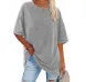 Street-Wave Sheila Oversized Cotton T Shirt For Women Breathable Comfort