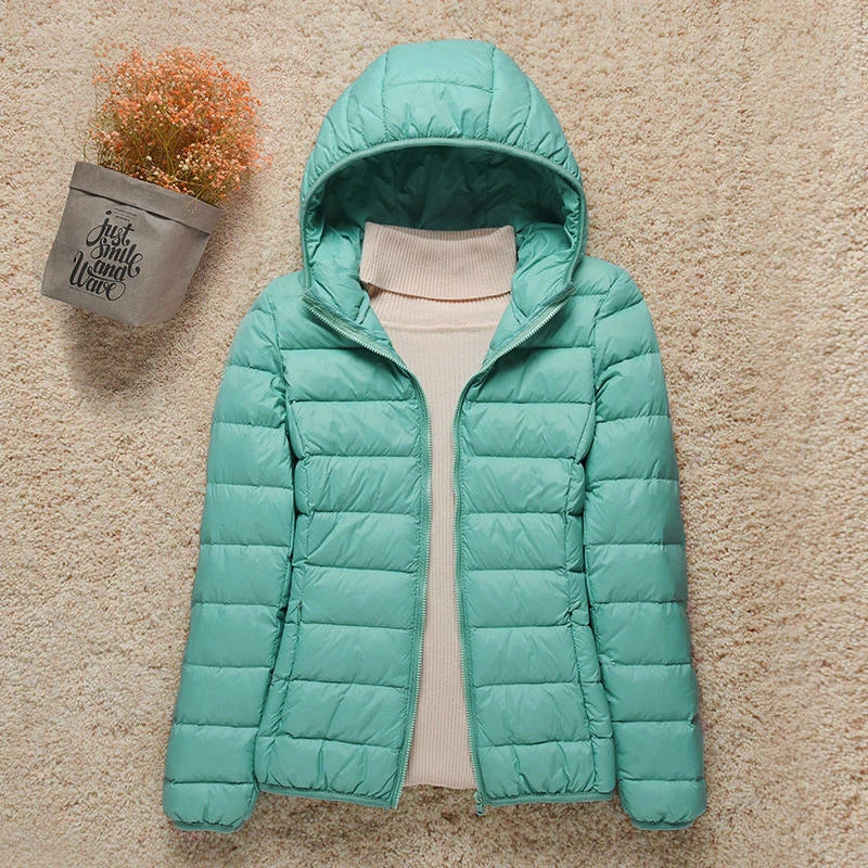 Street Wave Puffer Winter Jacket With Hood And Full Zip For Women Cozy Warmth Weatherproof Outerwear