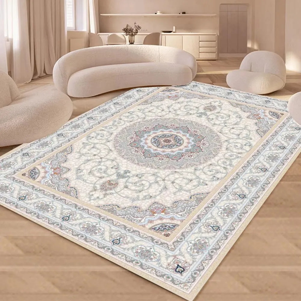 European Style Luxury Living Room Rug Eprolo Non-Slip