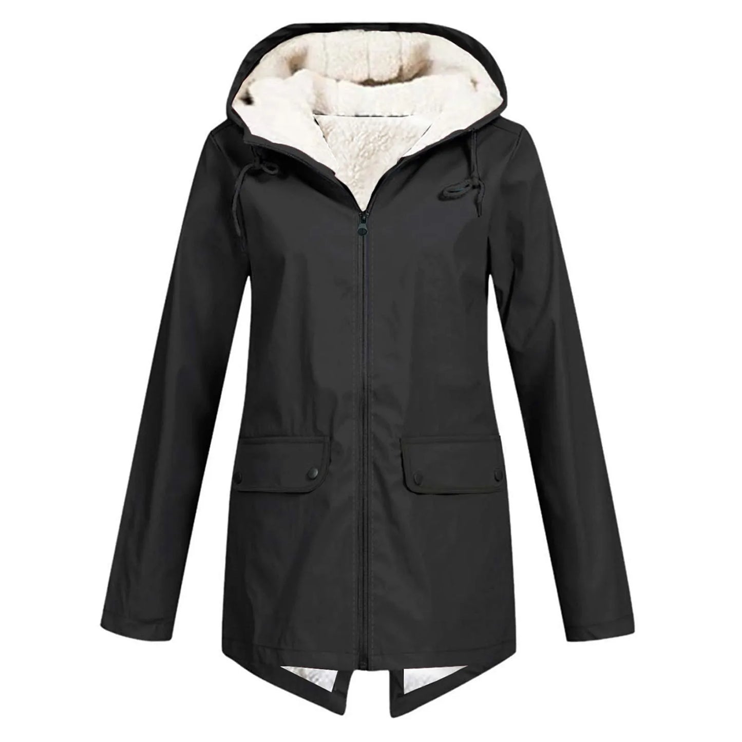 Street-wave Waterproof Women's Jacket With Thermal Fleece Lining All-Weather Comfort
