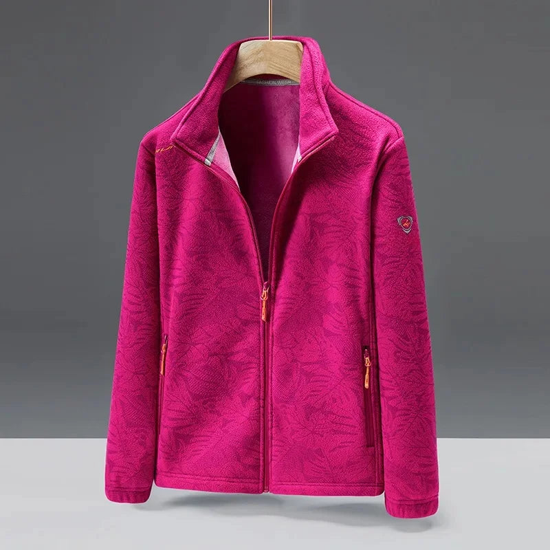 Street-wave Fleece Jacket Warm for City Professionals - Stylish Cozy Everyday Outerwear