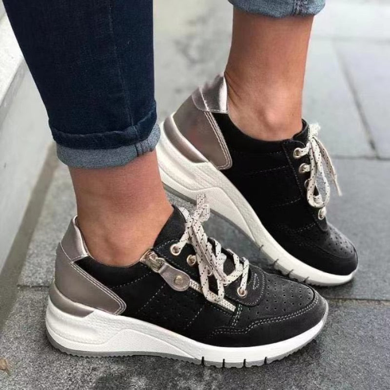 Streetwave Orthopedic Shoes For Women All Day Comfort With Supportive Cushioned Sole Lightweight Stylish Sneakers