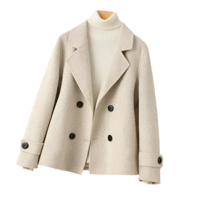 Street-wave Cashmere Jacket Luxurious Warmth And Timeless Style For Modern Women