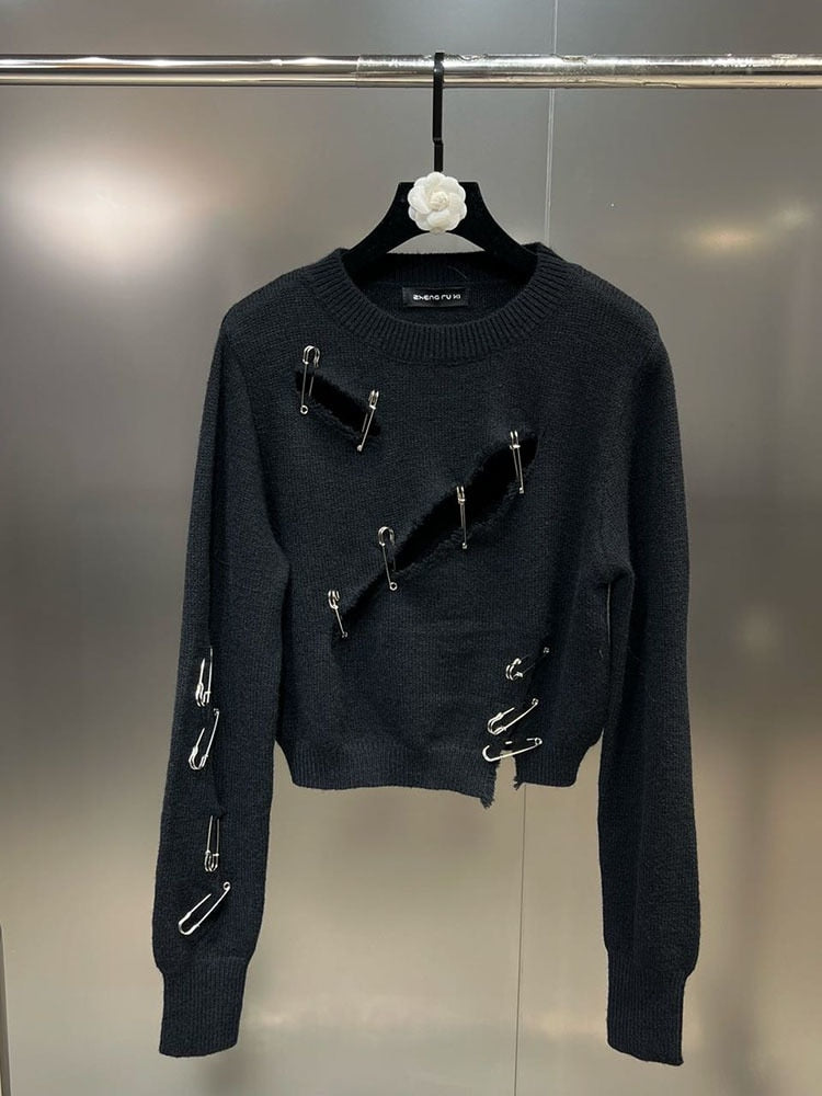 Street Wave Pullover Never Been Any Reason Durable Polyester With Crochet Detailing Unisex Streetwear Essential