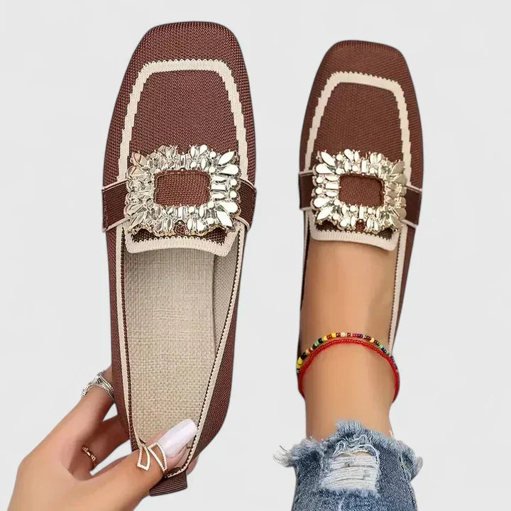 Women's Loafers with Slip-On Design and Supportive Sole