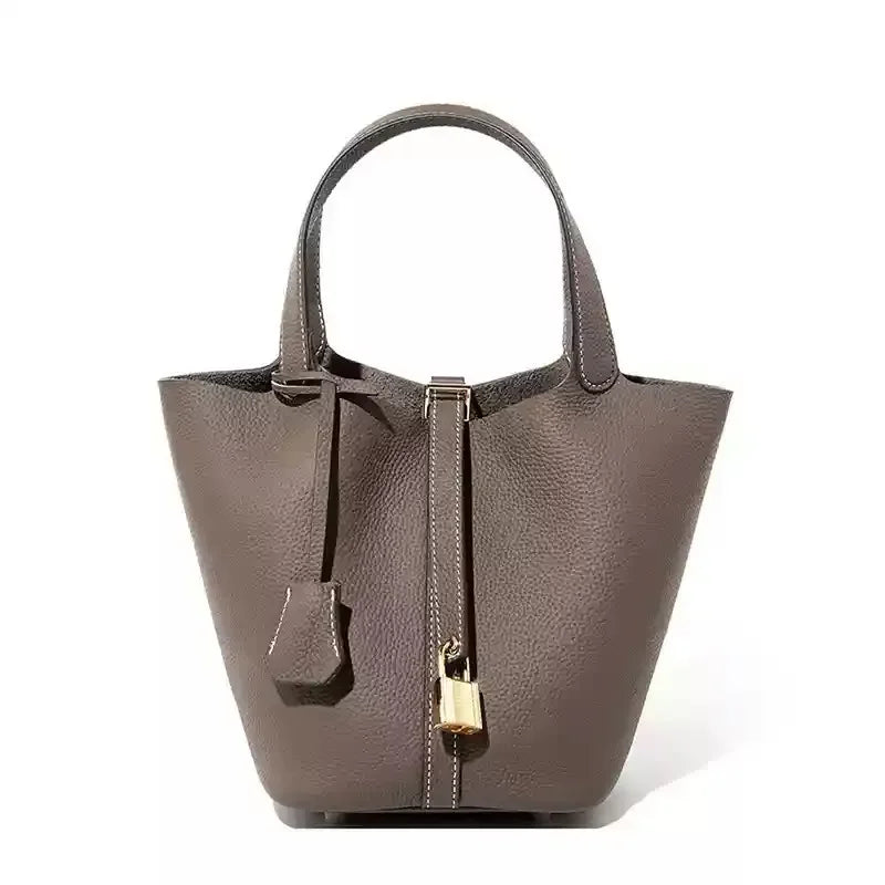 Street-Wave Leather Tote Bag Timeless Structured For Professionals
