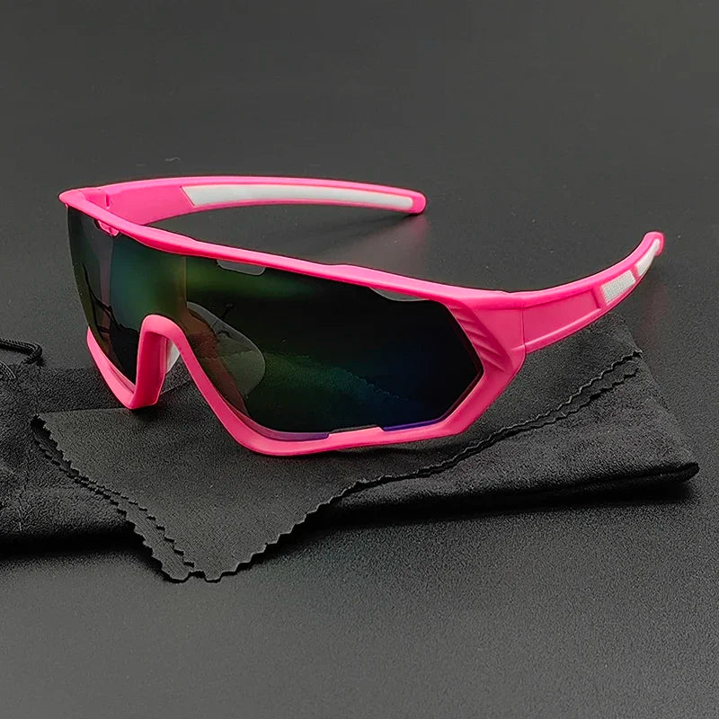Street-Wave Peak View Sunglasses - Durable Polycarbonate Lenses For Outdoor Enthusiasts With Non-Slip Nose Pad