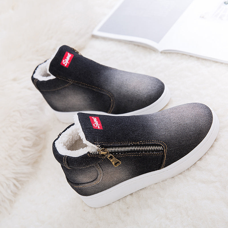 Street-wave Ankle Boots For Trendy Women All Day Comfort With Non Slip Sole And Round Toe