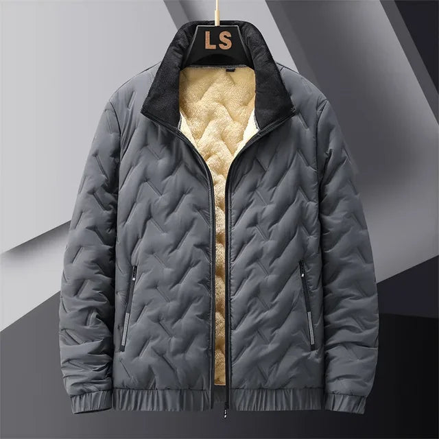 Street-Wave Puffer Jacket With Cozy Fleece Lining For Winter Comfort And Urban Style