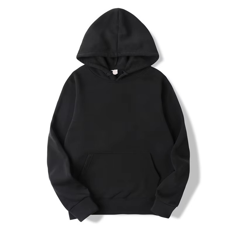 Men's Lightweight Cotton Hooded Sweatshirt Breathable Soft Comfort For All Day Wear Street-Wave