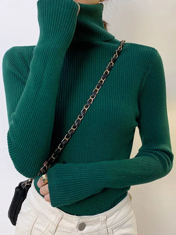 Street Wave Ribbed Knit Pullover Unisex Essential for Timeless Comfort and Effortless Style