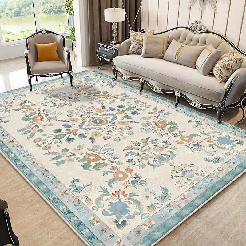 European Style Luxury Living Room Rug Eprolo Non-Slip