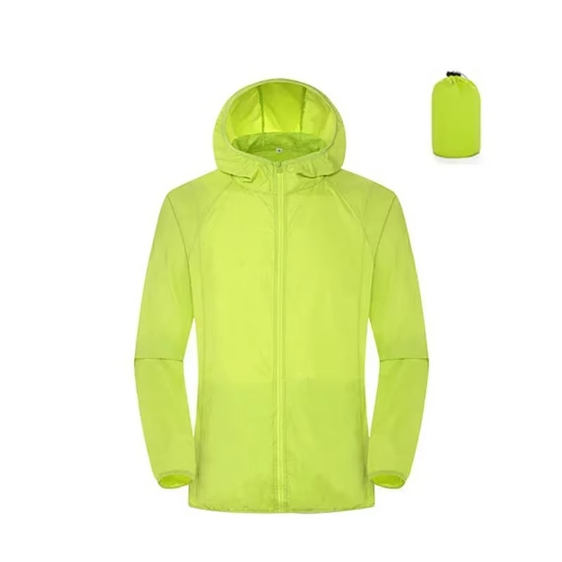 Waterproof Outdoor Jacket for Men and Women Lightweight Windbreaker Raincoat for Hiking and Climbing