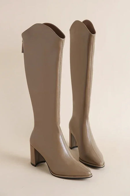 Street-Wave Adeline Orthopedic Knee-High Boots For Women Glamorous Comfort All Day Warmth For All Occasions