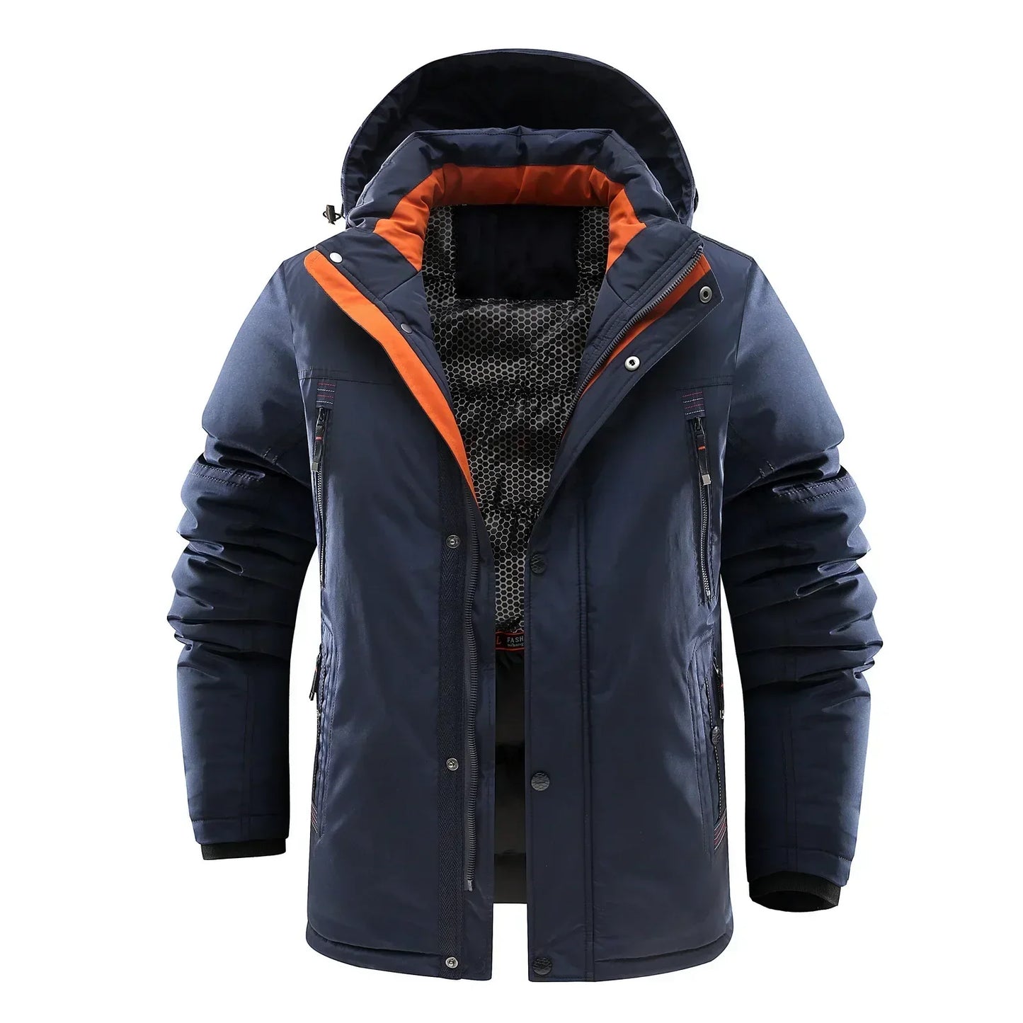 Street-wave ColdDefender Polaris-Jack Insulated Winter Parka For Outdoor Explorers Weatherproof Mobility