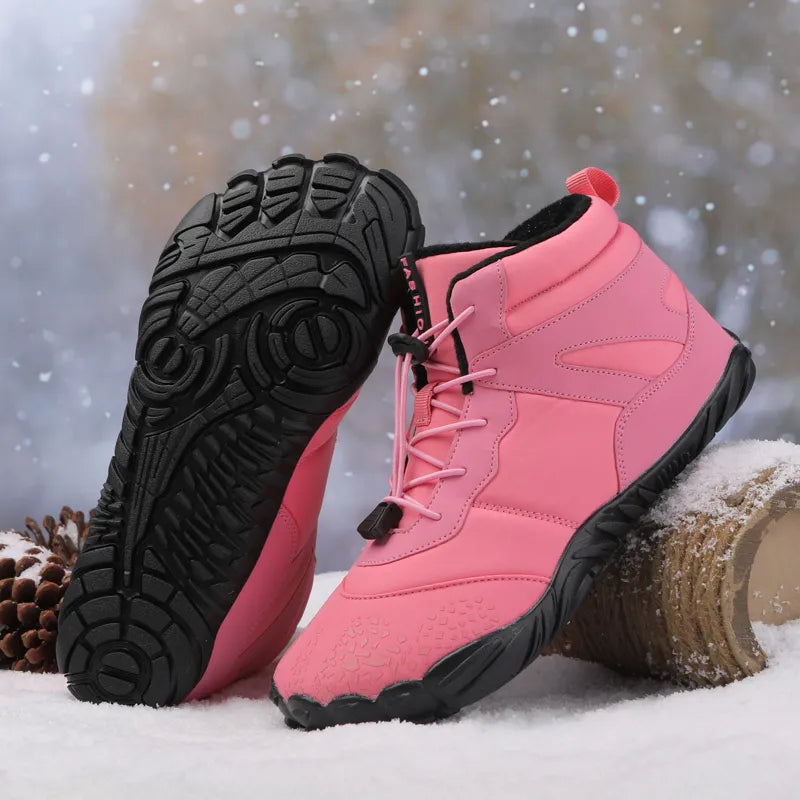 Street-wave Barefoot Winter Boots Lightweight Flexible For Outdoor Enthusiasts And Urban Explorers