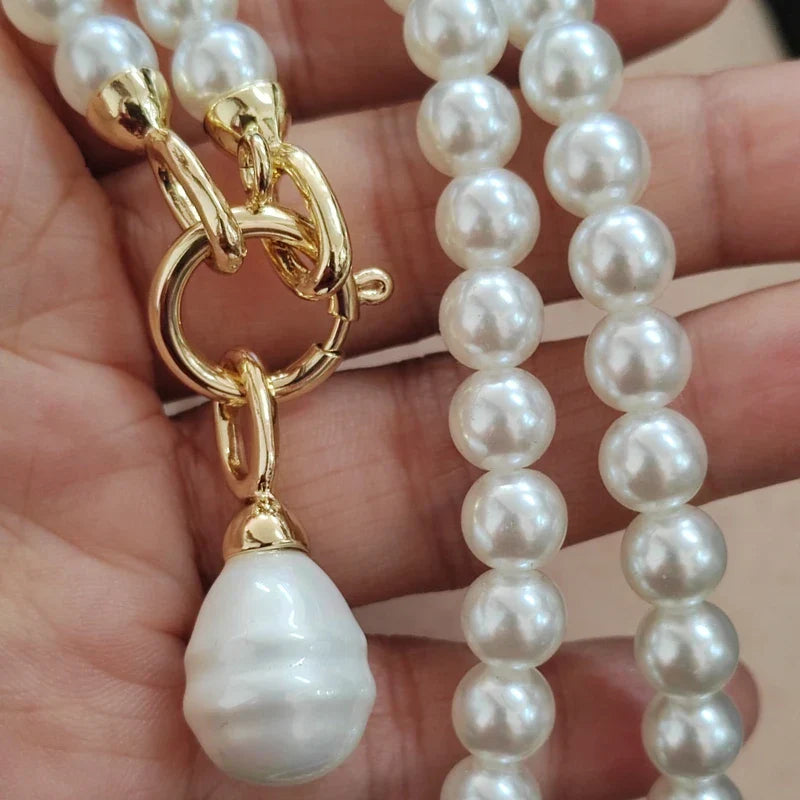 Glam Statement Pearl Sache