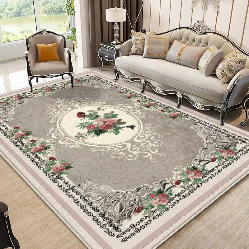 European Style Luxury Living Room Rug Eprolo Non-Slip