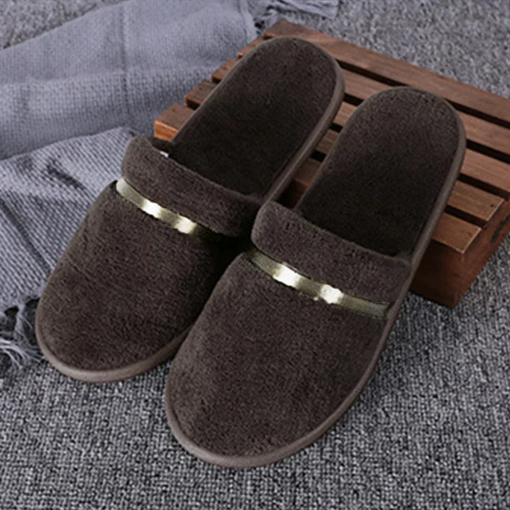 Lyrenna Plush Slippers By Street-Wave Warm Fleece-Lined Indoor Shoes For Men And Women Cozy Winter Comfort
