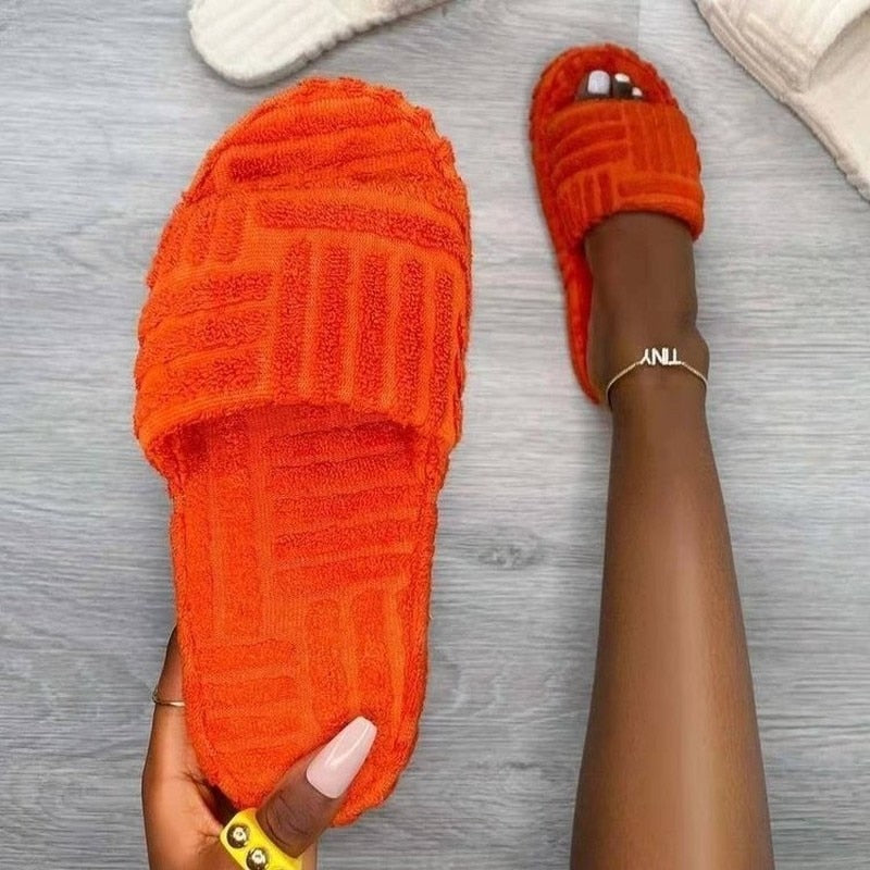 Street-Wave Orthopedic Women's Home Slippers With Cozy Padding For All Day Comfort And Support