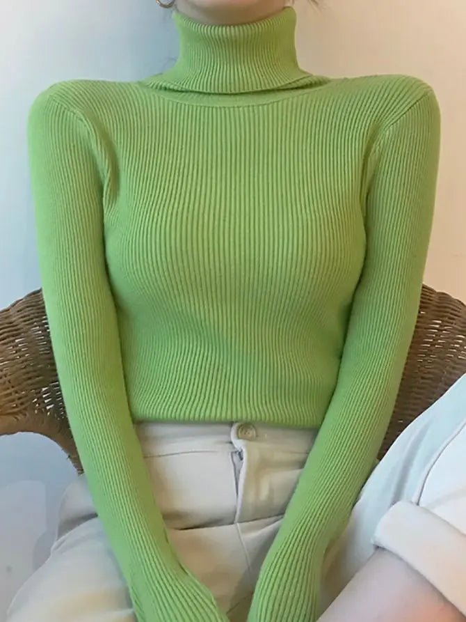 Street Wave Ribbed Knit Pullover Unisex Essential for Timeless Comfort and Effortless Style