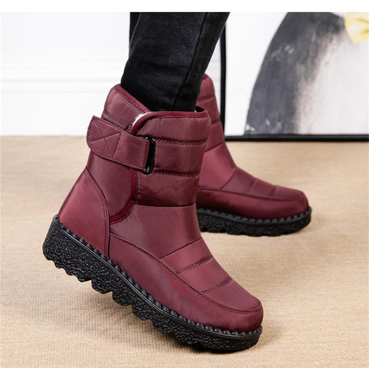 Street-Wave Waterproof Winter Boots For Women With Non Slip Outsole Cushioned Comfort