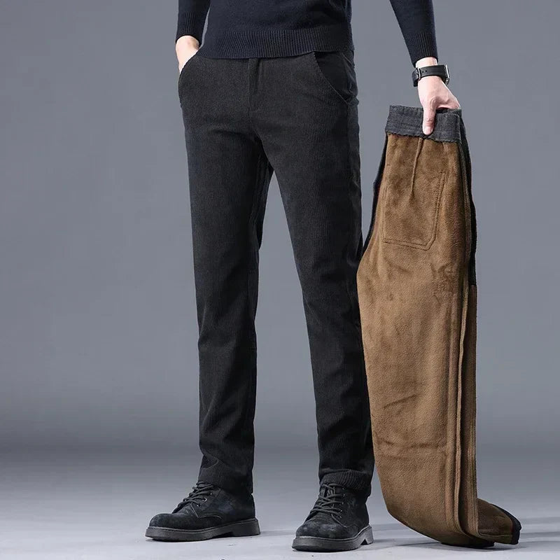 Street Wave Gabriel Mens Winter Fleece Lined Pants Warm Outdoor
