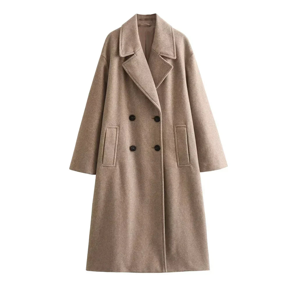 Wileen Women's Long Winter Coat Elegant Warmth And Style For Cold Weather Premium Streetwave