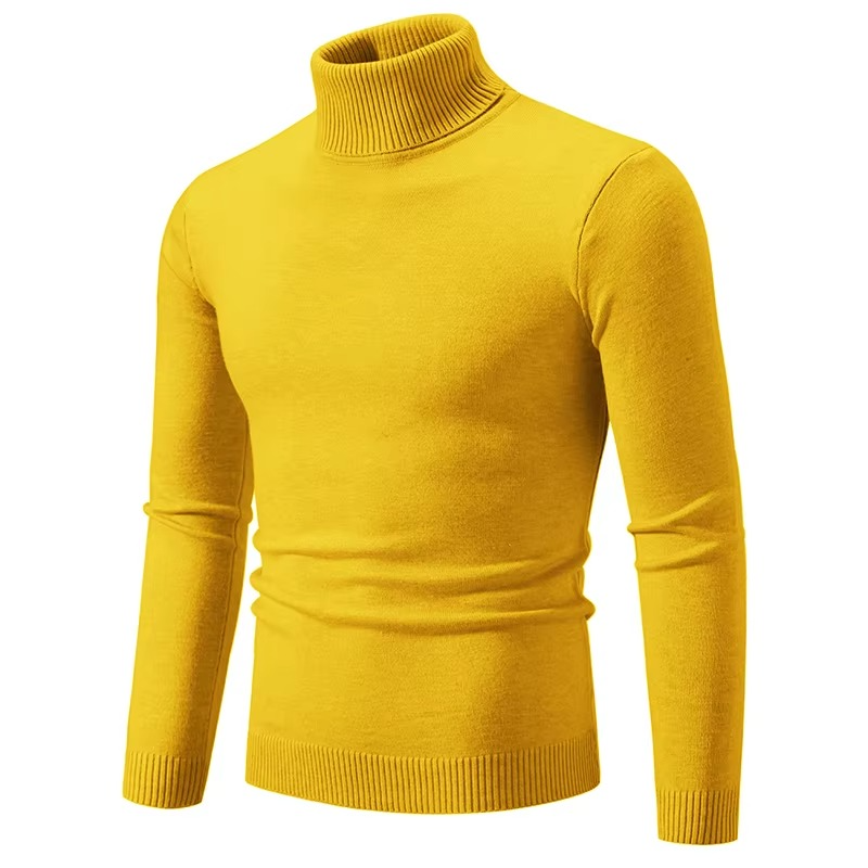 Street-Wave Men's Thick Knit Winter Turtleneck Sweater Warm Slim Fit Pullover Casual Everyday