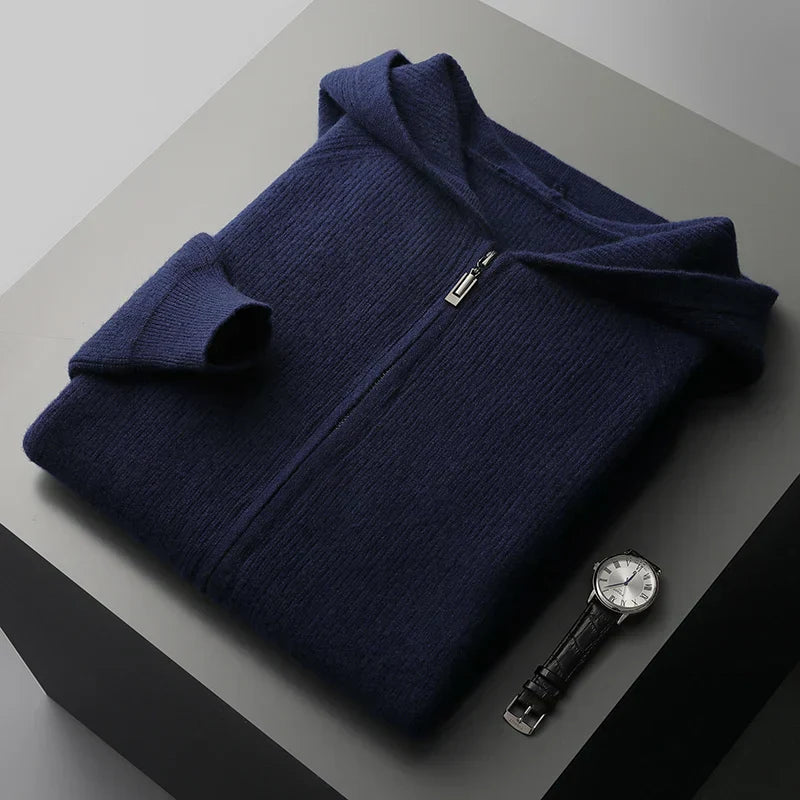 Street-Wave Premium Cotton Zip Front Hoodie Unisex All-Day Comfort