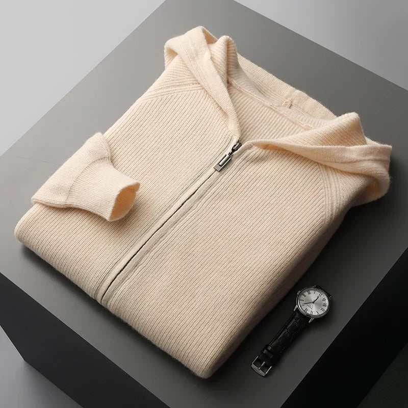 Street-Wave Premium Cotton Zip Front Hoodie Unisex All-Day Comfort