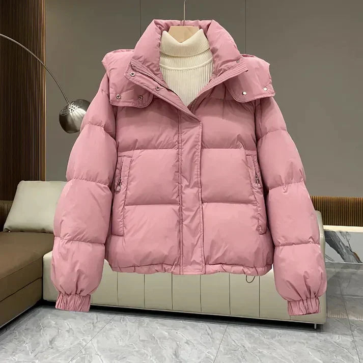 Street Wave Christine Puffer Coat For Women Classic Design Warm Cozy Comfort Easy Care
