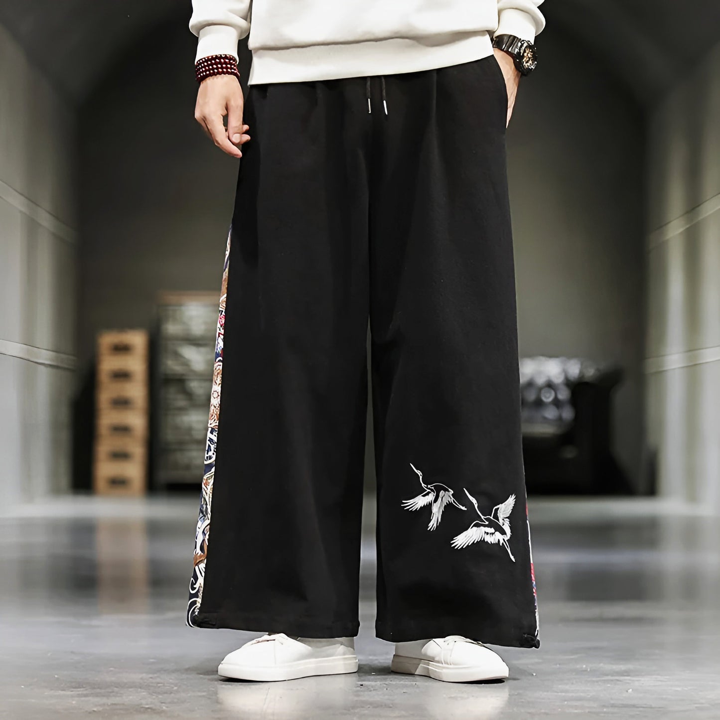 Kaizen Embroidered Pants