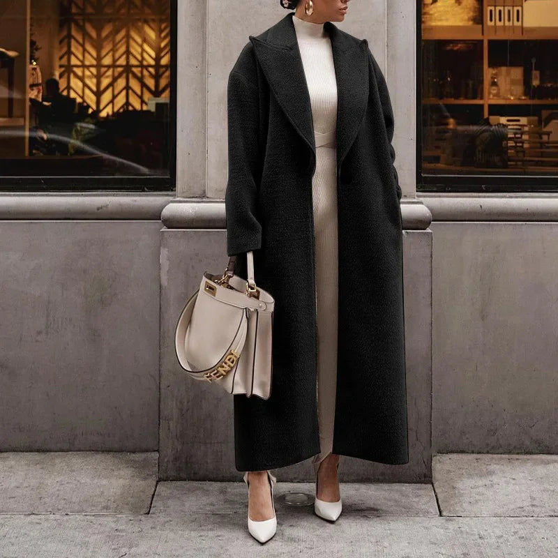 Streetwave Plush Womens Coat For Warmth In Fall And Winter Chic For The Modern Woman