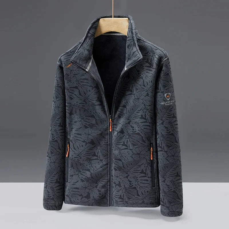 Street-wave Fleece Jacket Warm for City Professionals - Stylish Cozy Everyday Outerwear