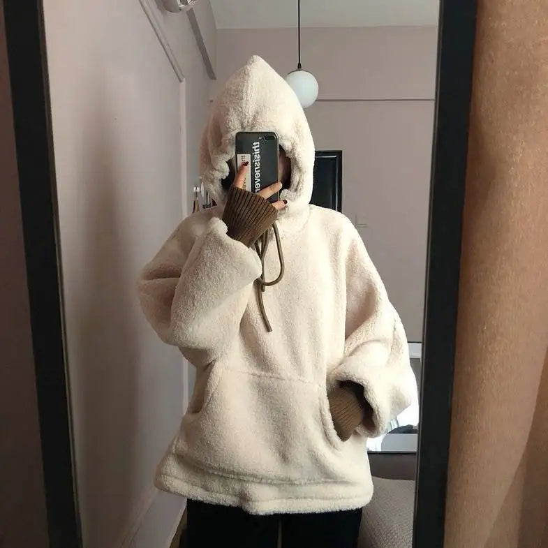 Rayna Cozy Fleece Winter Sweater for Women Streetwave Soft Warm Oversized Pullover