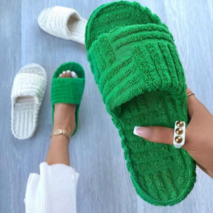 Street-Wave Orthopedic Women's Home Slippers With Cozy Padding For All Day Comfort And Support